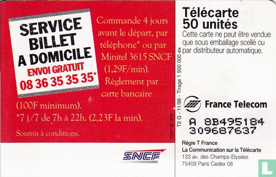 SNCF Service billet a domicile  - Afbeelding 2