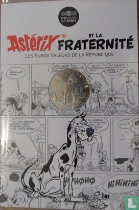 Frankreich 10 Euro 2015 (Folder) "Asterix and fraternity 8" - Bild 1