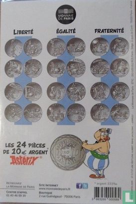 Frankreich 10 Euro 2015 (Folder) "Asterix and fraternity 5" - Bild 2