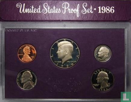 Verenigde Staten jaarset 1986 (PROOF - 5 munten) - Afbeelding 1
