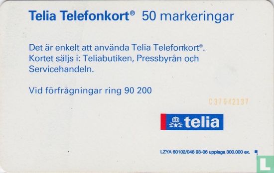 Telia Telefonkort - Afbeelding 2