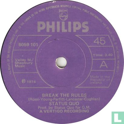 Break The Rules - Afbeelding 1