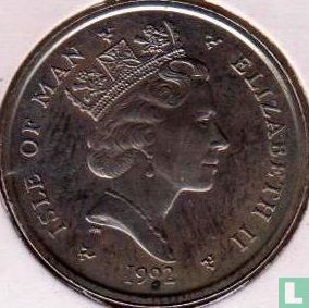 Insel Man 10 Pence 1992 (Triskele - AB) - Bild 1