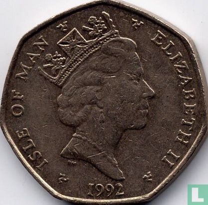 Man 20 pence 1992 - Afbeelding 1