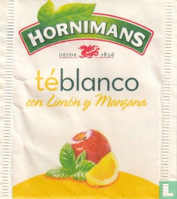 téblanco con Limón y Manzana - Afbeelding 1
