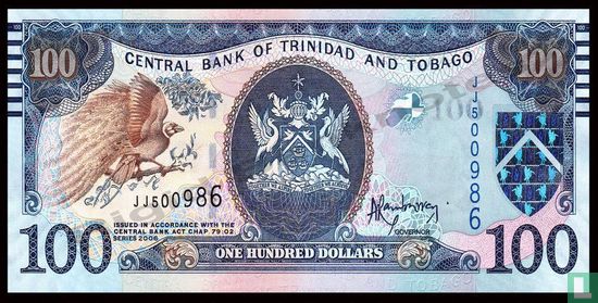 Trinidad et Tobago  100 Dollars  2006 - Image 1