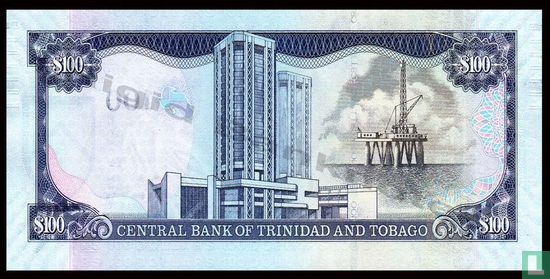 Trinidad en Tobago  100 Dollars  2006 - Afbeelding 2