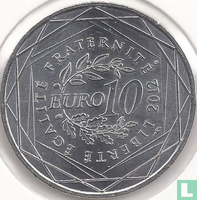 Frankrijk 10 euro 2012 "Nord - Pas de Calais" - Afbeelding 1