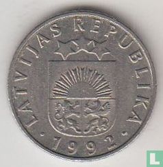 Letland 50 santimu 1992 - Afbeelding 1