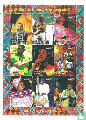 African musicians