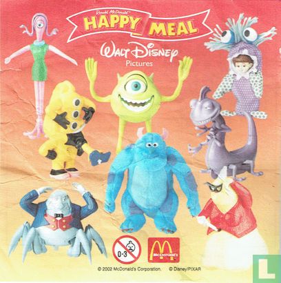 Happy Meal 2001: Monsters en Co.  - Image 1