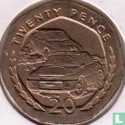 Man 20 pence 1996 - Afbeelding 2