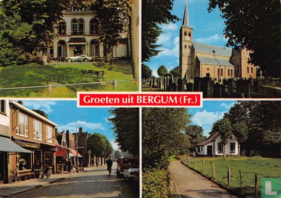 Groeten uit BERGUM (Fr.) - Afbeelding 1