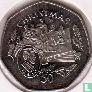 Man 50 pence 1997 "Christmas 1997" - Afbeelding 2