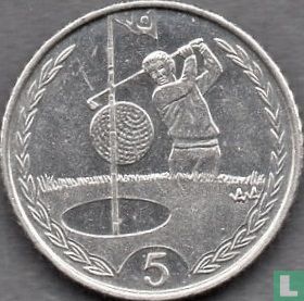 Isle of Man 5 pence 1997 - Image 2