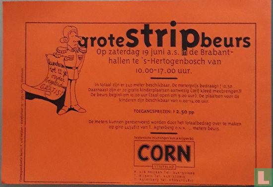 Grote stripbeurs in de Brabanthallen - s'-Hertogenbosch