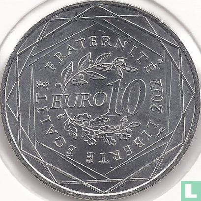 Frankrijk 10 euro 2012 "Franche - Comté" - Afbeelding 1