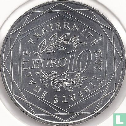 Frankrijk 10 euro 2012 "Alsace" - Afbeelding 1