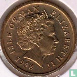 Man 1 pound 1998 (zonder triskeles) - Afbeelding 1