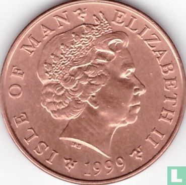 Man 1 penny 1999 (AA) - Afbeelding 1