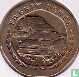 Man 20 pence 1999 - Afbeelding 2