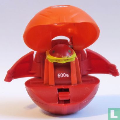 Boule Dragonoid (orange/rouge) - Image 1