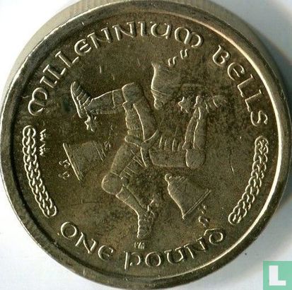 Isle of Man 1 pound 2001 - Image 2