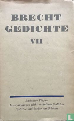 Gedichte VII - Bild 1
