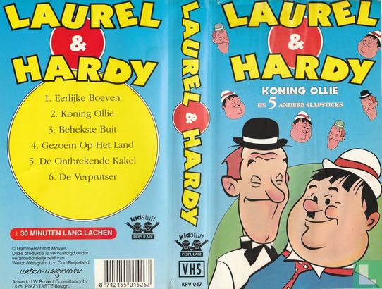 Laurel & Hardy - Koning Ollie en 5 andere slapsticks - Afbeelding 3
