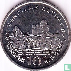Insel Man 10 Pence 2002 - Bild 2