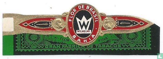W Wilhelmi - Flor de Brasil Bahia - Flor Fina - Gran fabrica de tabacos - Afbeelding 1