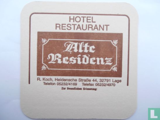 Hotel Restaurant Alte Residenz - Bild 1