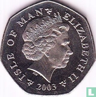 Isle of Man 50 pence 2003 - Image 1