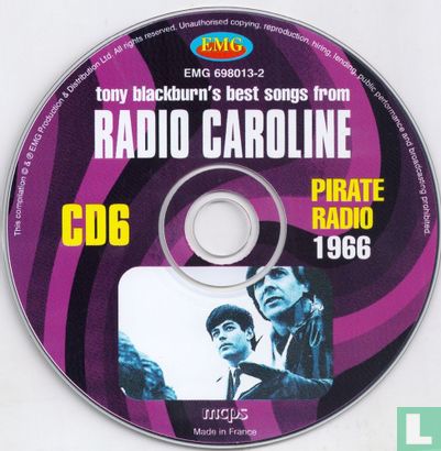 Tony Blackburn's Best Songs from Radio Caroline - Afbeelding 3