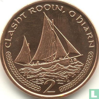 Île de Man 2 pence 2003 (AF) - Image 2