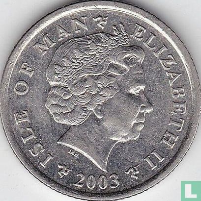 Insel Man 10 Pence 2003 - Bild 1