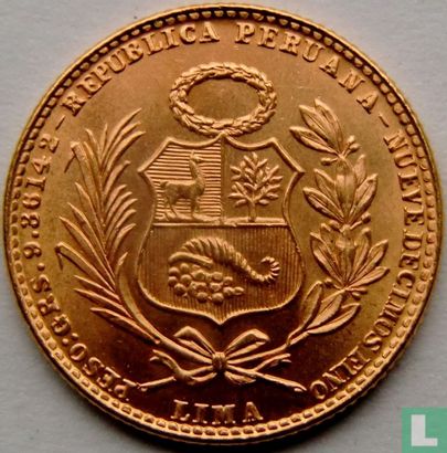 Peru 20 Sol Oro 1966 - Bild 2