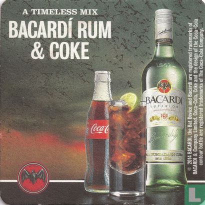 A timeless mix Bacardi rum & Coke - Image 1