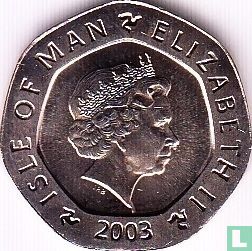 Man 20 pence 2003 (BA) - Afbeelding 1