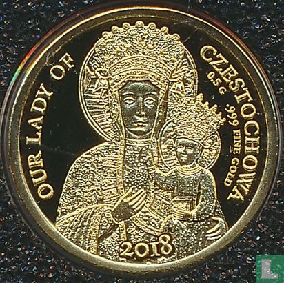 Senegal 250 francs 2018 (PROOF) "Our lady of Czestochowa" - Afbeelding 1