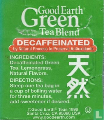 Green [r] Tea Blend Decaffeinated  - Afbeelding 2