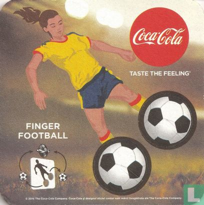 Coca-Cola taste the feeling - Finger football - Bild 1