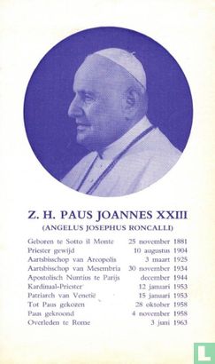 Z.H.Paus Joannes XXIII - Image 1