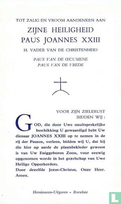 Z.H.Paus Joannes XXIII - Afbeelding 2