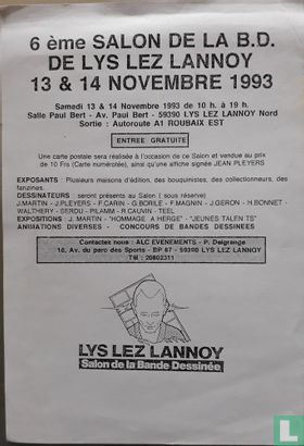 6ème Salon regional BD Lys Lez Lannoy 