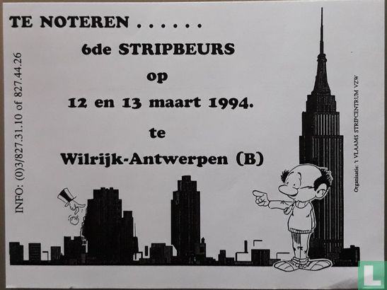 6e Stripbeurs Wilrijk 1994