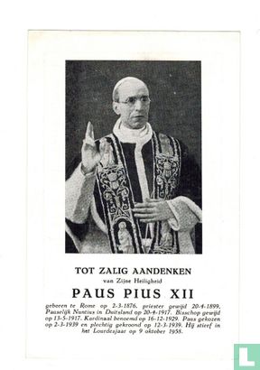 Z.H.Paus Pius XII - Bild 1