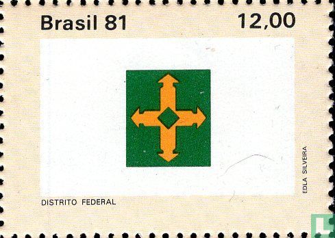 Flags of States Brazil 