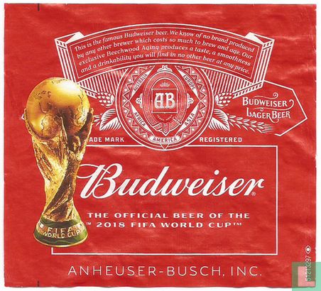 Budweiser 2018 Fifa World Cup - Bild 1
