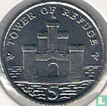 Man 5 pence 2007 (AA) - Afbeelding 2